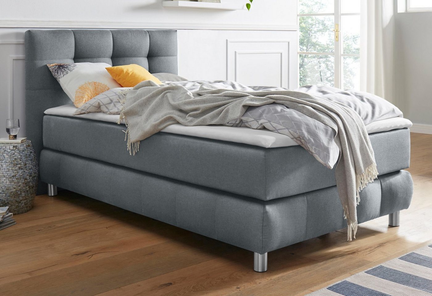 andas Boxspringbett Salo, incl. Topper, 6 Breiten, 2 Härtegrade, TFK auch in Härtegrad 4 andas Boxspringbett Salo, incl. Topper, 6 Breiten, 2 Härtegrade, TFK auch in Härtegrad 4 von andas