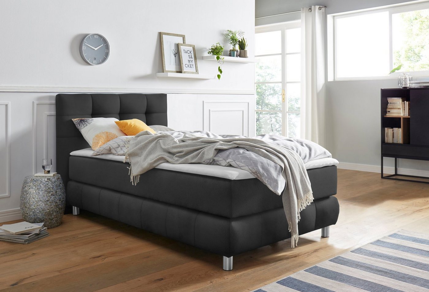 andas Boxspringbett Salo, incl. Topper, 6 Breiten, 2 Härtegrade, TFK auch in Härtegrad 4 andas Boxspringbett Salo, incl. Topper, 6 Breiten, 2 Härtegrade, TFK auch in Härtegrad 4 von andas