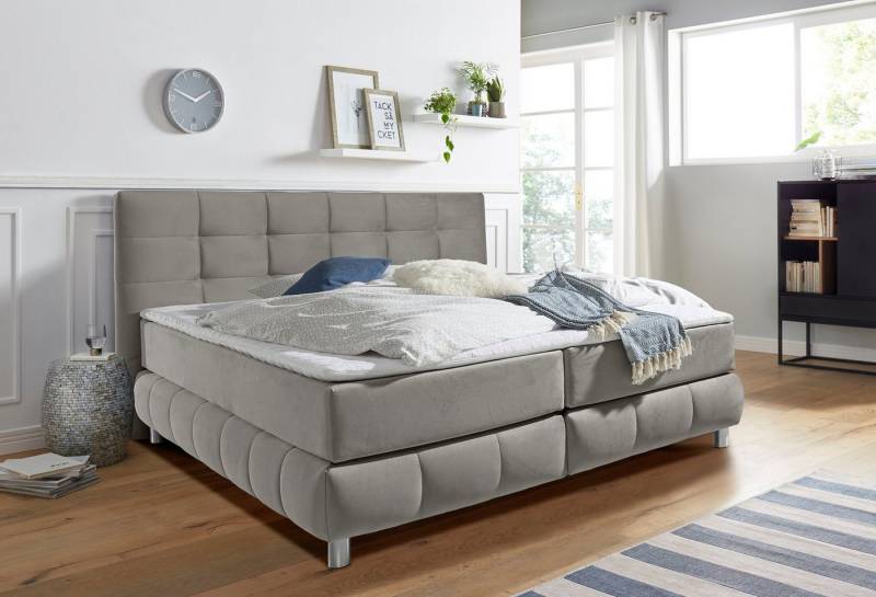 andas Boxspringbett Salo, incl. Topper, 6 Breiten, 2 Härtegrade, TFK auch in Härtegrad 4 andas Boxspringbett Salo, incl. Topper, 6 Breiten, 2 Härtegrade, TFK auch in Härtegrad 4 von andas
