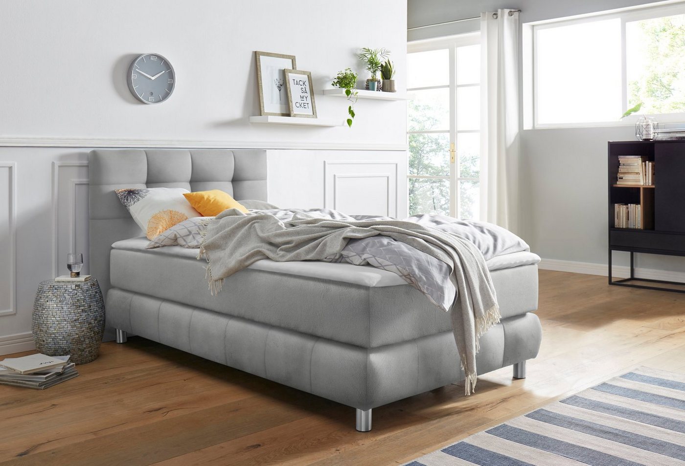 andas Boxspringbett Salo, incl. Topper, 6 Breiten, 2 Härtegrade, TFK auch in Härtegrad 4 andas Boxspringbett Salo, incl. Topper, 6 Breiten, 2 Härtegrade, TFK auch in Härtegrad 4 von andas