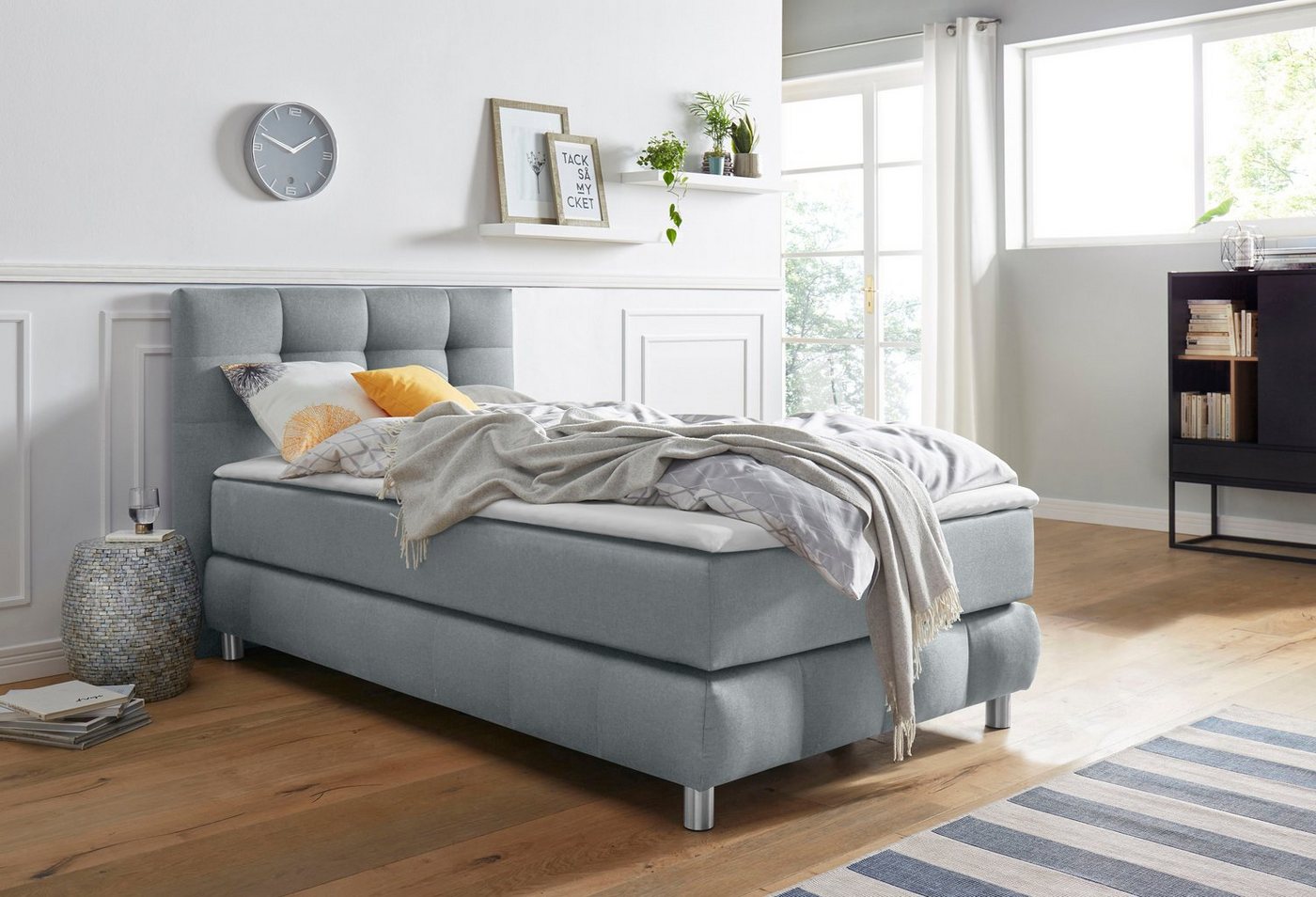 andas Boxspringbett Salo, incl. Topper, 6 Breiten, 2 Härtegrade, TFK auch in Härtegrad 4 andas Boxspringbett Salo, incl. Topper, 6 Breiten, 2 Härtegrade, TFK auch in Härtegrad 4 von andas