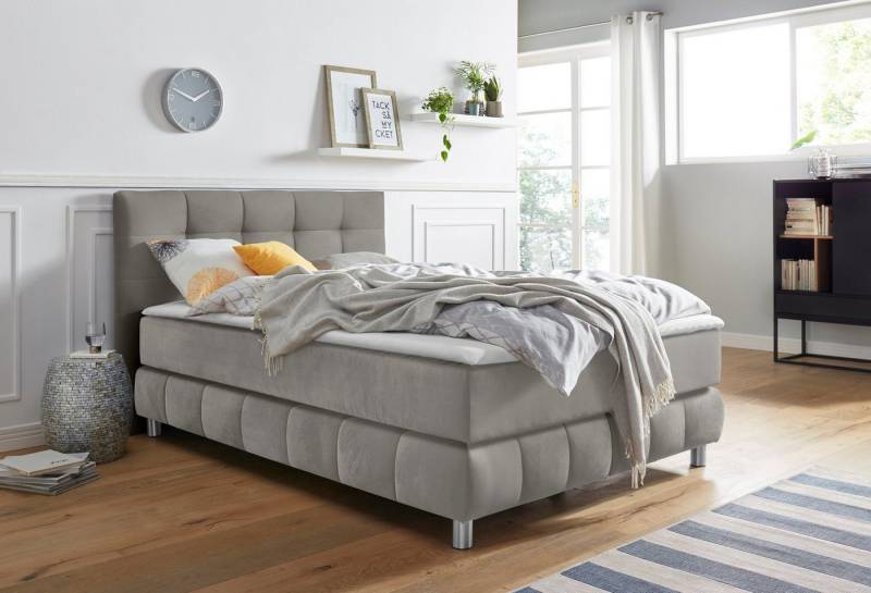 andas Boxspringbett Salo, incl. Topper, 6 Breiten, 2 Härtegrade, TFK auch in Härtegrad 4 andas Boxspringbett Salo, incl. Topper, 6 Breiten, 2 Härtegrade, TFK auch in Härtegrad 4 von andas