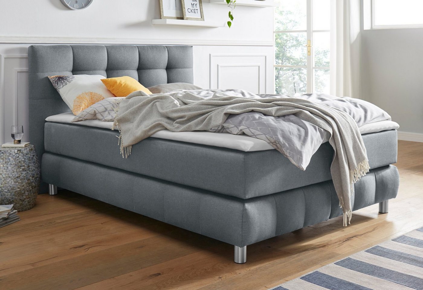 andas Boxspringbett Salo, incl. Topper, 6 Breiten, 2 Härtegrade, TFK auch in Härtegrad 4 andas Boxspringbett Salo, incl. Topper, 6 Breiten, 2 Härtegrade, TFK auch in Härtegrad 4 von andas
