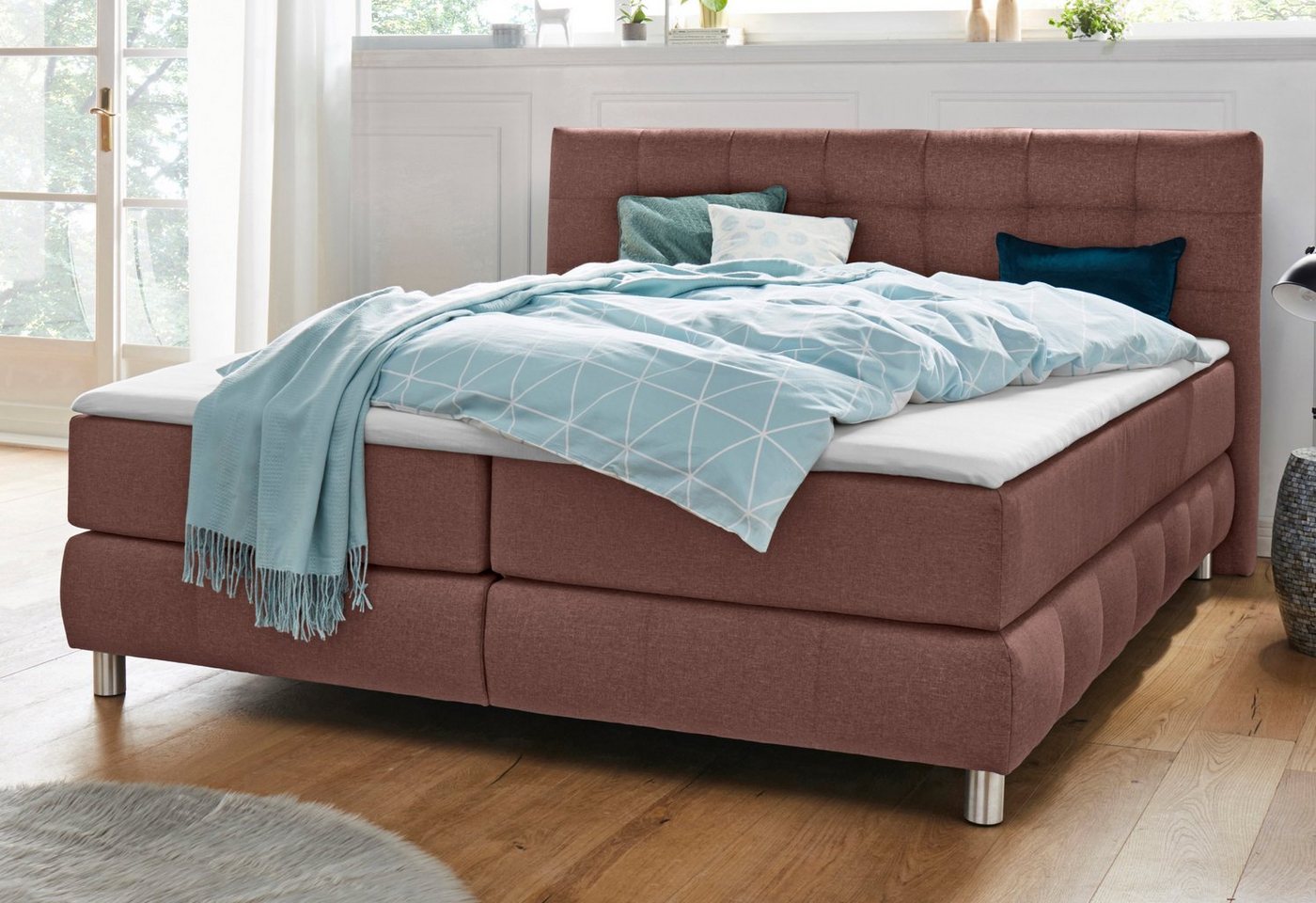 andas Boxspringbett Salo, incl. Topper, 6 Breiten, 2 Härtegrade, TFK auch in Härtegrad 4 andas Boxspringbett Salo, incl. Topper, 6 Breiten, 2 Härtegrade, TFK auch in Härtegrad 4 von andas