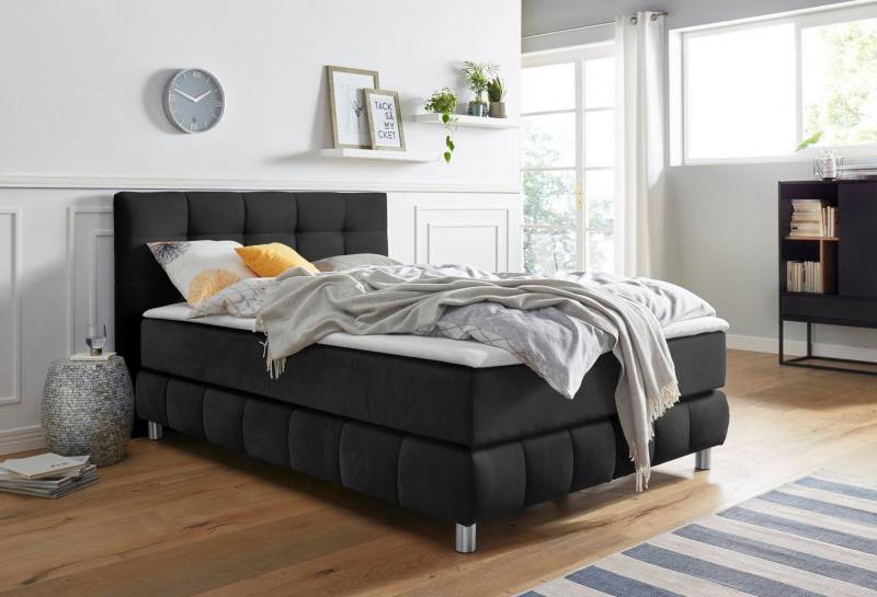 andas Boxspringbett Salo, incl. Topper, 6 Breiten, 2 Härtegrade, TFK auch in Härtegrad 4 andas Boxspringbett Salo, incl. Topper, 6 Breiten, 2 Härtegrade, TFK auch in Härtegrad 4 von andas