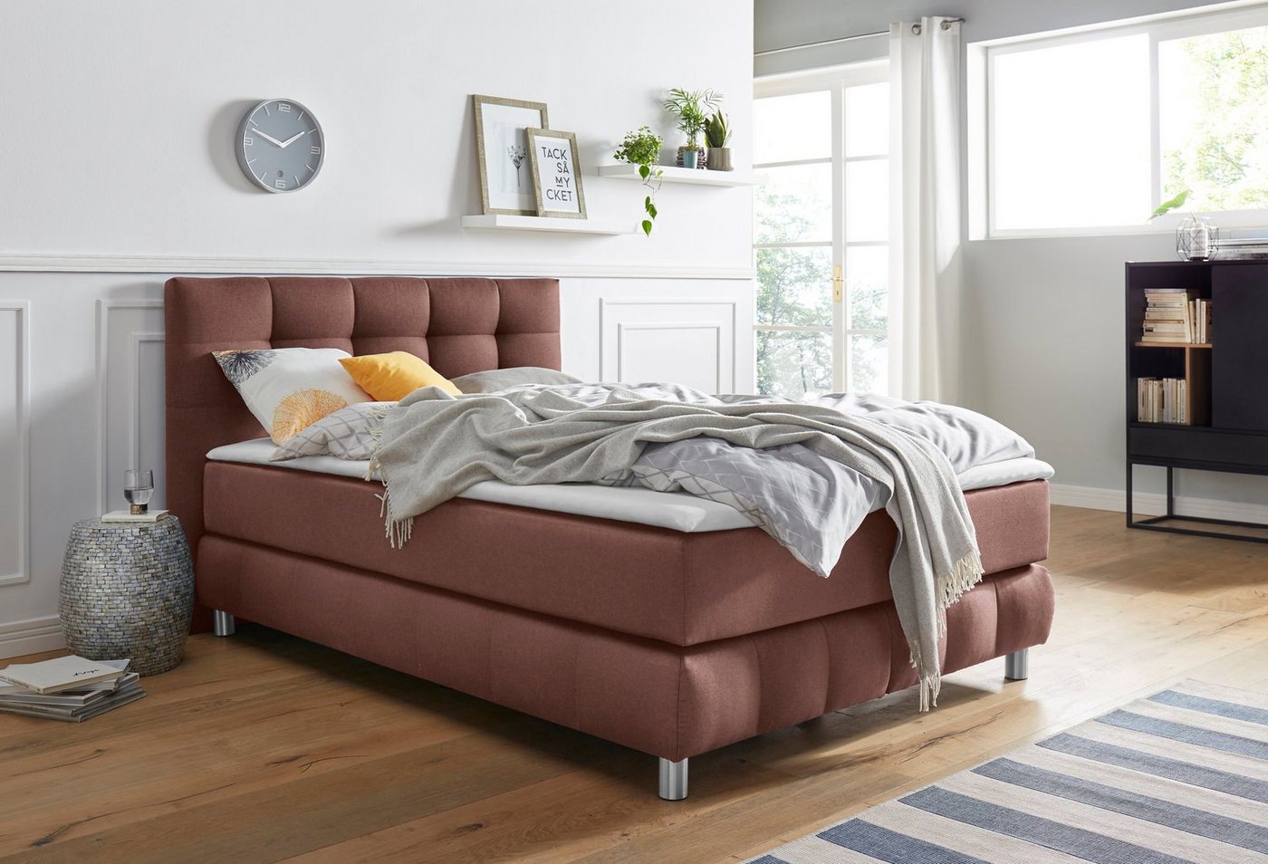 andas Boxspringbett Salo, incl. Topper, 6 Breiten, 2 Härtegrade, TFK auch in Härtegrad 4 andas Boxspringbett Salo, incl. Topper, 6 Breiten, 2 Härtegrade, TFK auch in Härtegrad 4 von andas
