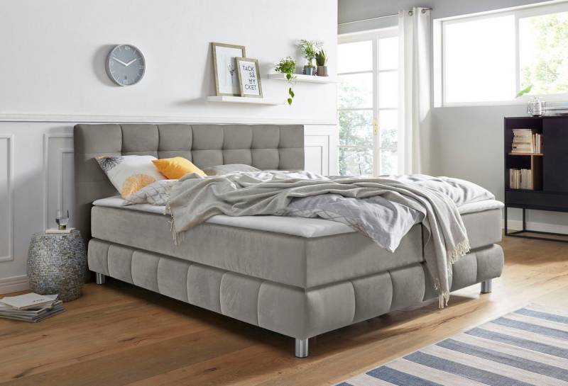 andas Boxspringbett Salo, incl. Topper, 6 Breiten, 2 Härtegrade, TFK auch in Härtegrad 4 andas Boxspringbett Salo, incl. Topper, 6 Breiten, 2 Härtegrade, TFK auch in Härtegrad 4 von andas