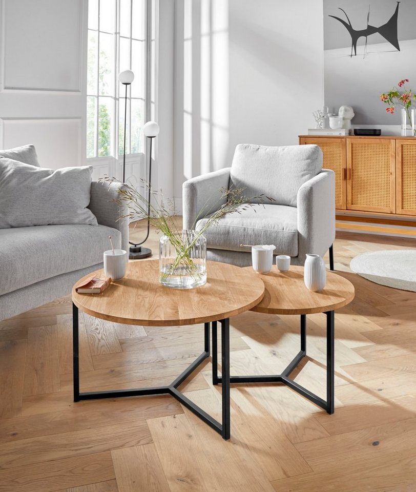 andas Couchtisch Likta, aus Massivholz andas Couchtisch Likta, aus Massivholz von andas