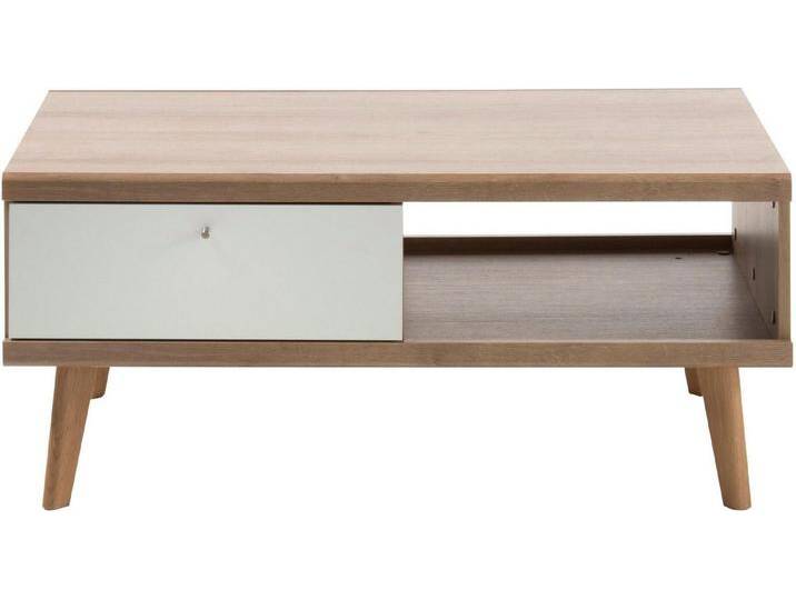 andas Couchtisch Merle, Scandi Design, Höhe 46 cm, braun von andas