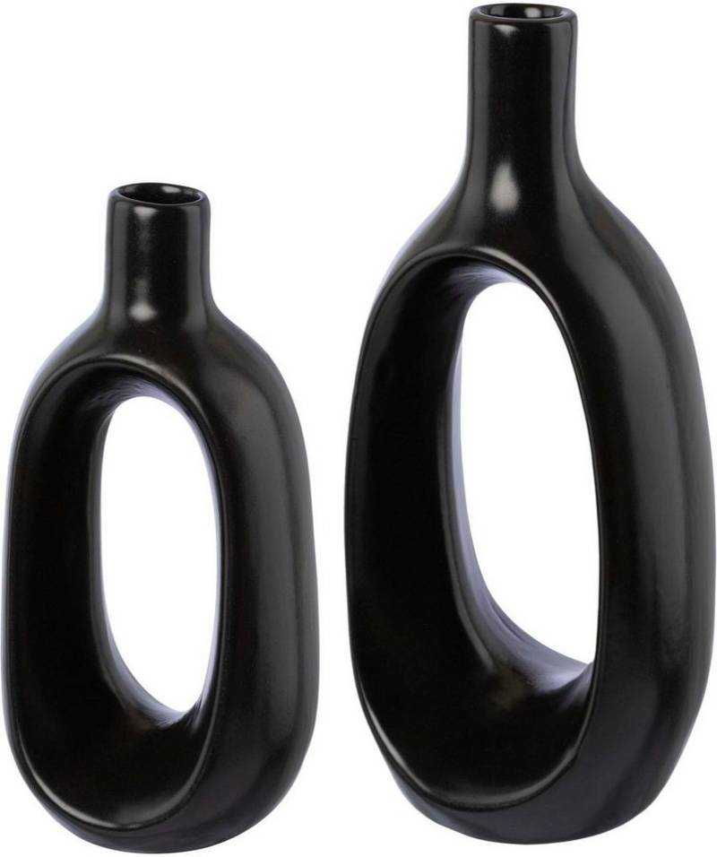 andas Dekovase Maélia (Set, 2 St), aus Keramik, in außergewöhnlichem Design von andas