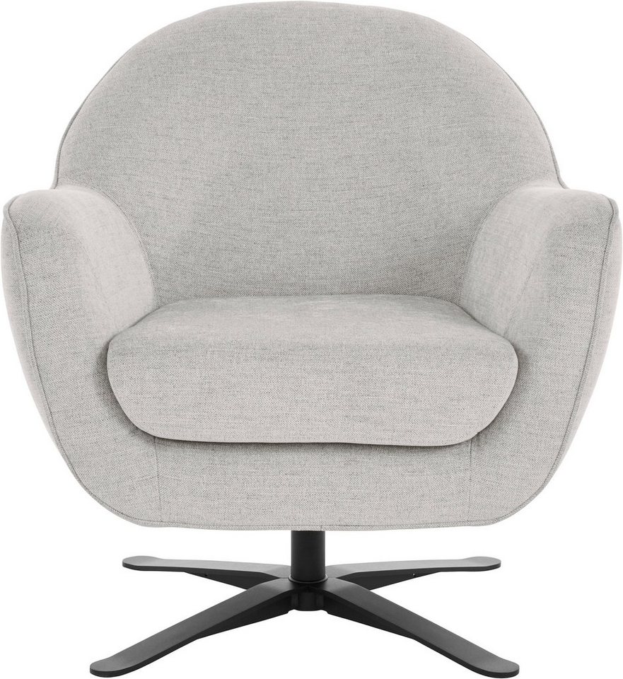 andas Drehsessel Stavre, Loungesessel, in moderner Optik, mit elegantem Drehfuß andas Drehsessel Stavre, Loungesessel, in moderner Optik, mit elegantem Drehfuß von andas