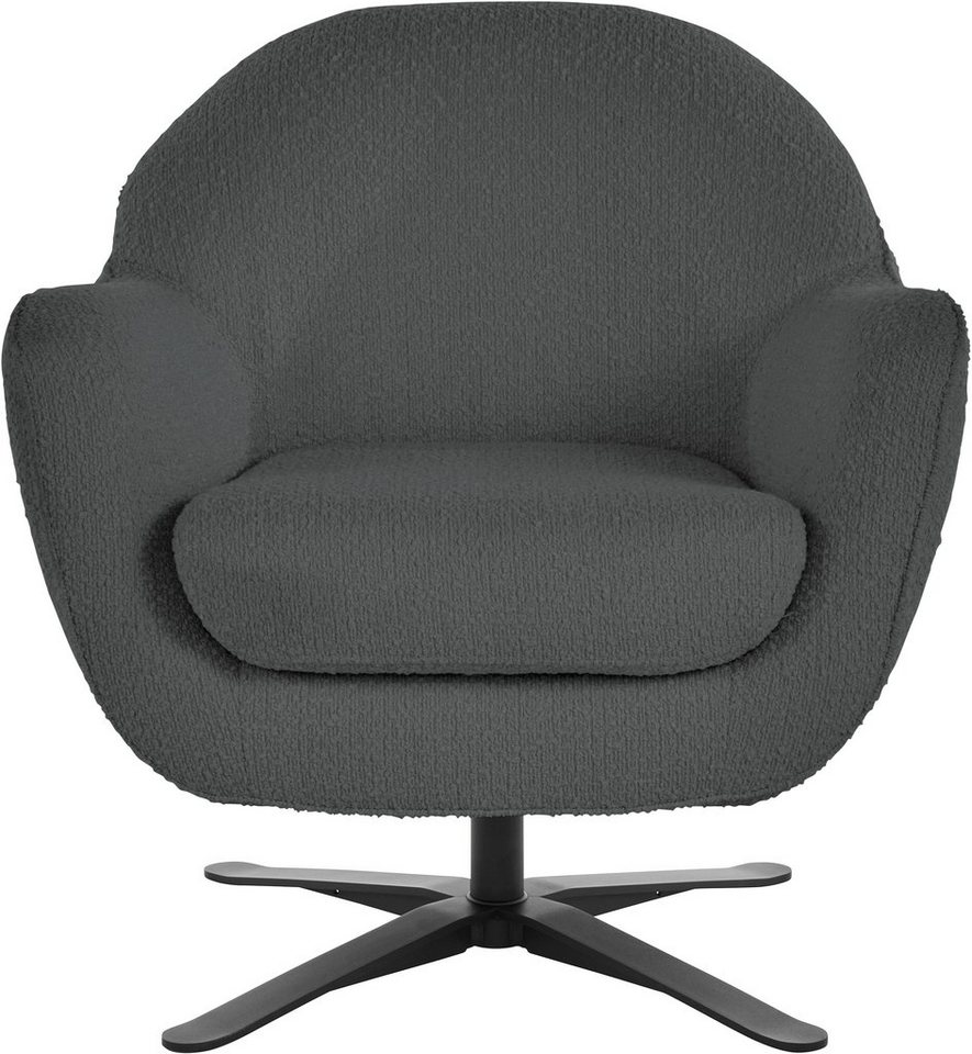 andas Drehsessel Stavre, Loungesessel, in moderner Optik, mit elegantem Drehfuß andas Drehsessel Stavre, Loungesessel, in moderner Optik, mit elegantem Drehfuß von andas