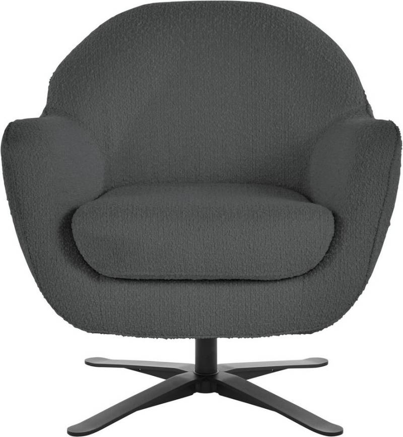 andas Drehsessel Stavre, Loungesessel, in moderner Optik, mit elegantem Drehfuß von andas