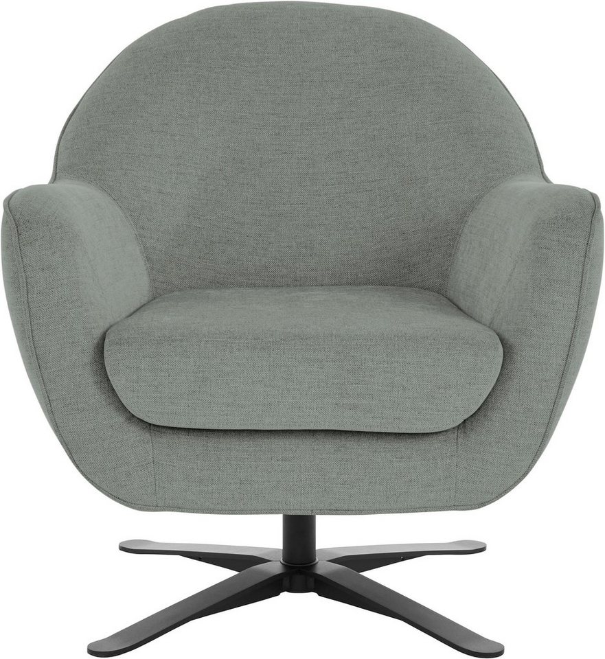 andas Drehsessel Stavre, Loungesessel, in moderner Optik, mit elegantem Drehfuß andas Drehsessel Stavre, Loungesessel, in moderner Optik, mit elegantem Drehfuß von andas