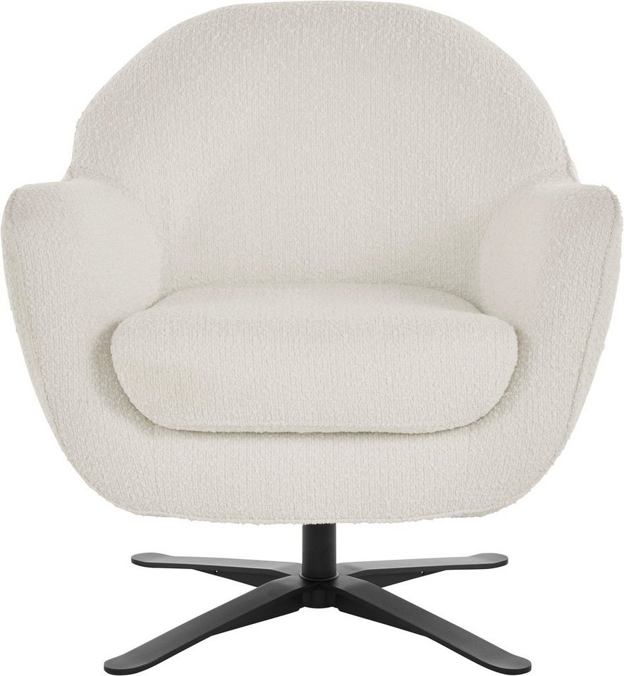 andas Drehsessel Stavre, Loungesessel, in moderner Optik, mit elegantem Drehfuß andas Drehsessel Stavre, Loungesessel, in moderner Optik, mit elegantem Drehfuß von andas
