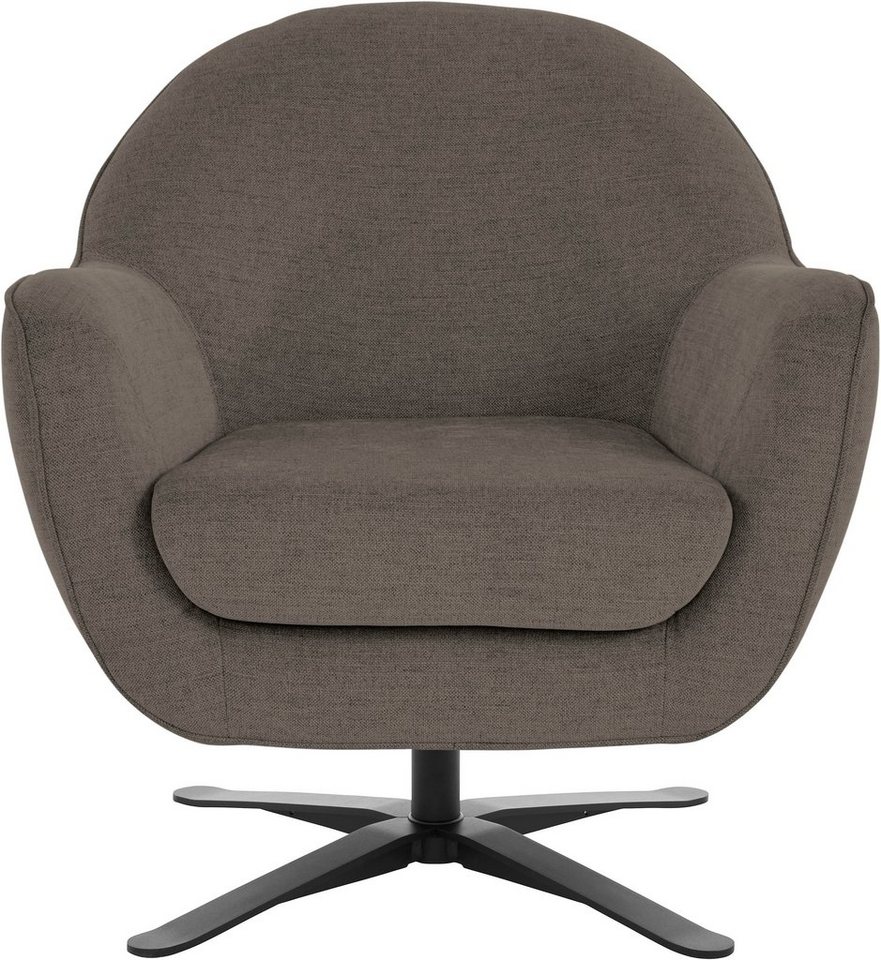 andas Drehsessel Stavre, Loungesessel, in moderner Optik, mit elegantem Drehfuß andas Drehsessel Stavre, Loungesessel, in moderner Optik, mit elegantem Drehfuß von andas