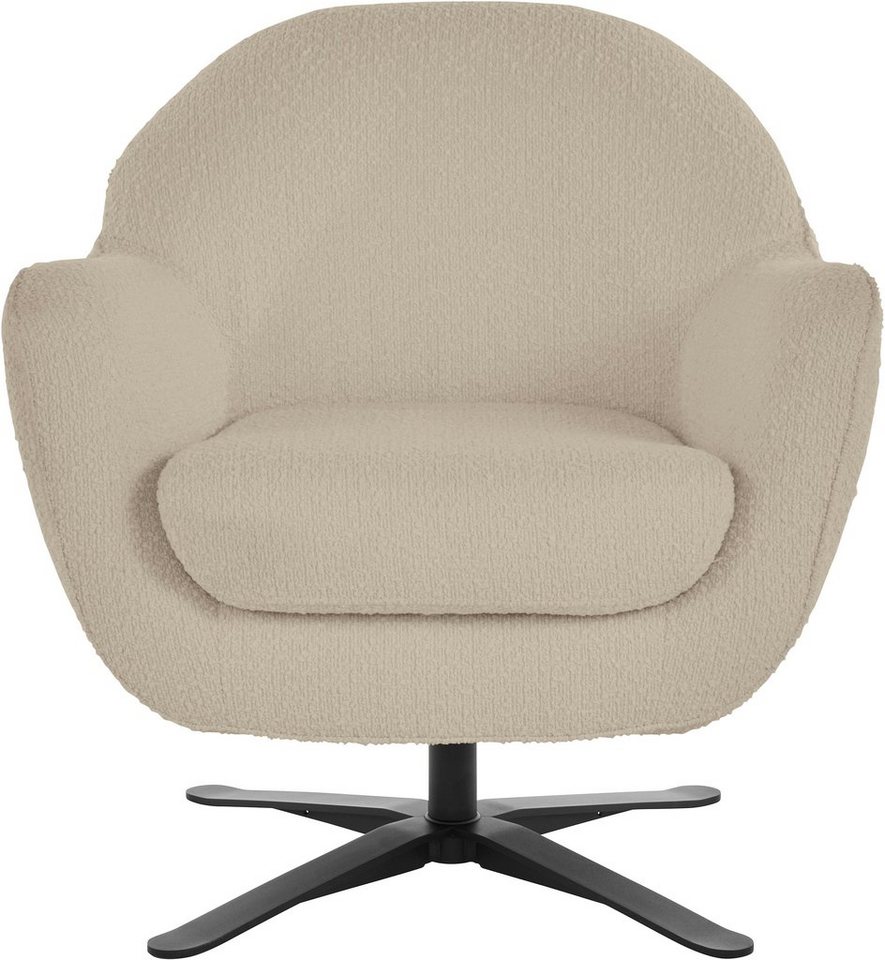 andas Drehsessel Stavre, Loungesessel, in moderner Optik, mit elegantem Drehfuß andas Drehsessel Stavre, Loungesessel, in moderner Optik, mit elegantem Drehfuß von andas