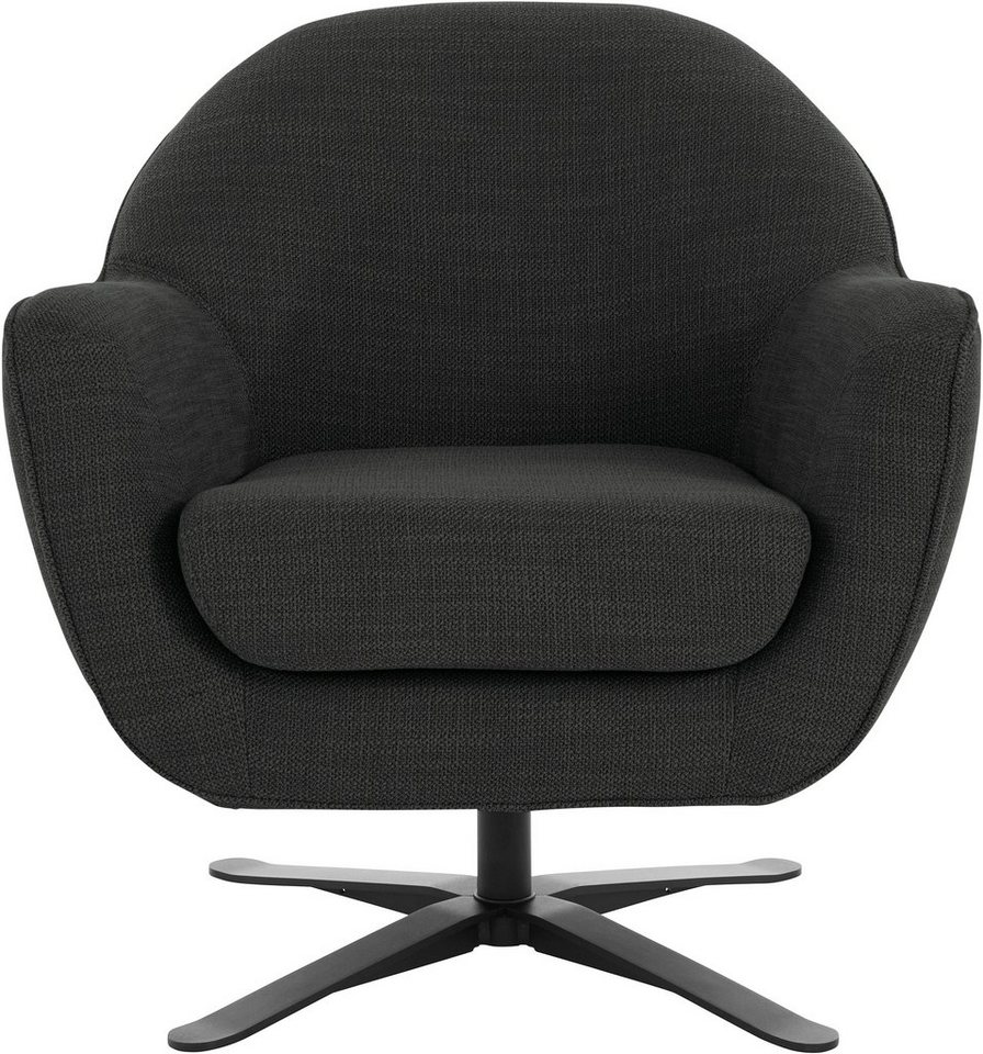 andas Drehsessel Stavre, Loungesessel, in moderner Optik, mit elegantem Drehfuß andas Drehsessel Stavre, Loungesessel, in moderner Optik, mit elegantem Drehfuß von andas