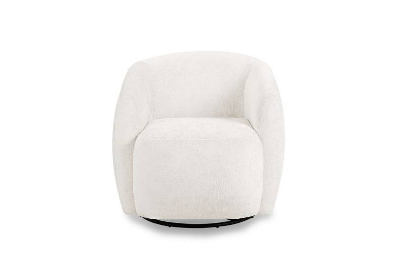 andas Drehsessel Vallsta, Breite 85 cm, Chenille oder Boucle Stoff, Drehfunktion verfügbar von andas