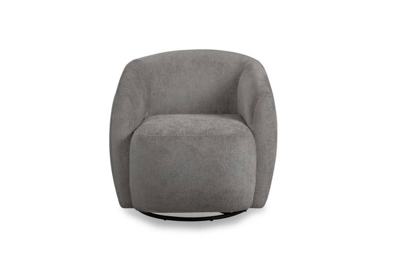 andas Drehsessel Vallsta, Breite 85 cm, Chenille oder Boucle Stoff, Drehfunktion verfügbar von andas