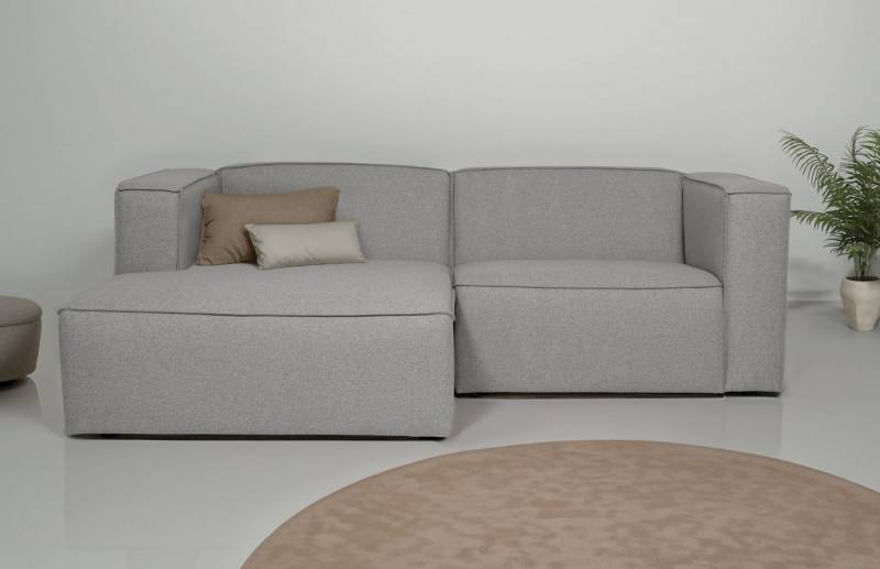 andas Ecksofa Dalby, L-Form, extra tiefe Sitzfläche, mit Kedernaht, angenehmer Sitzkomfort von andas