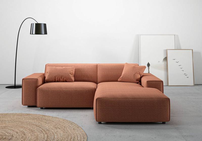 andas Ecksofa Glimminge L-Form auch in Breitcord, Feincord + Easy care-Bezug, Breite 234, Zierkissen andas Ecksofa Glimminge L-Form auch in Breitcord, Feincord + Easy care-Bezug, Breite 234, Zierkissen von andas