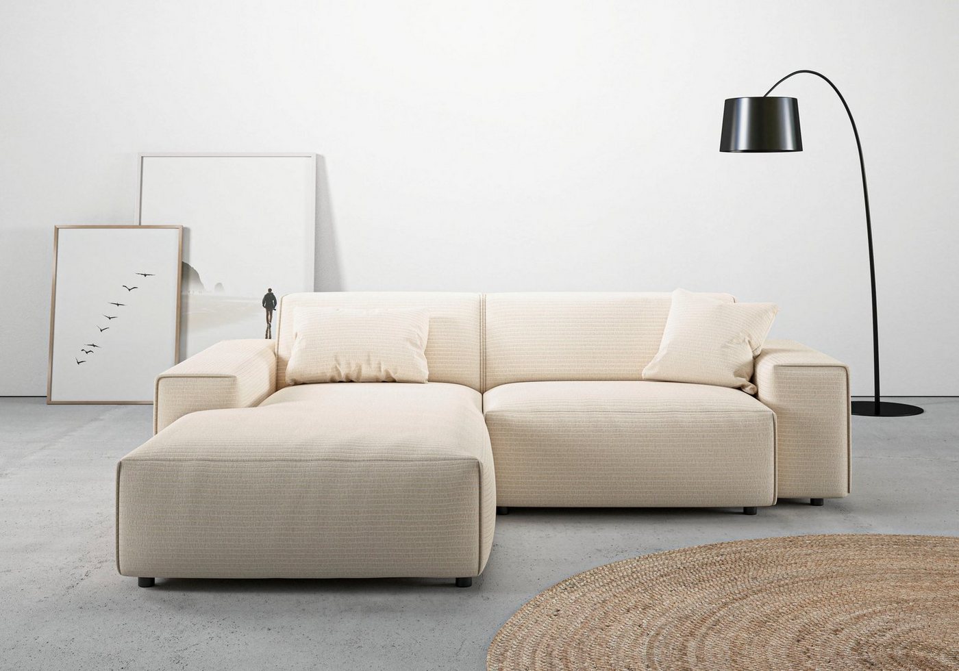 andas Ecksofa Glimminge L-Form auch in Breitcord, Feincord + Easy care-Bezug, Breite 234, Zierkissen andas Ecksofa Glimminge L-Form auch in Breitcord, Feincord + Easy care-Bezug, Breite 234, Zierkissen von andas