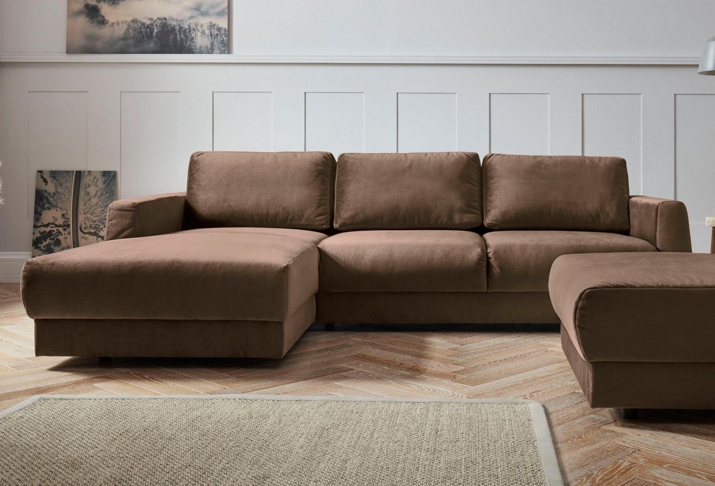 andas Ecksofa Hobro L-Form, in 3 Bezugsqualitäten in vielen Farben, Design by Morten Georgsen andas Ecksofa Hobro L-Form, in 3 Bezugsqualitäten in vielen Farben, Design by Morten Georgsen von andas
