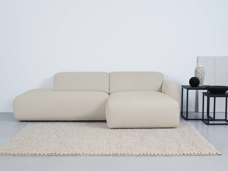 andas Ecksofa Myrland, Breite 222 cm, Chenille, Easy Clean Stoff, mit Kaltschaum von andas