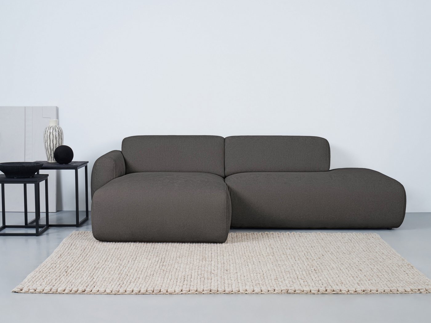 andas Ecksofa Myrland, Breite 222 cm, Chenille, Easy Clean Stoff, mit Kaltschaum andas Ecksofa Myrland, Breite 222 cm, Chenille, Easy Clean Stoff, mit Kaltschaum von andas