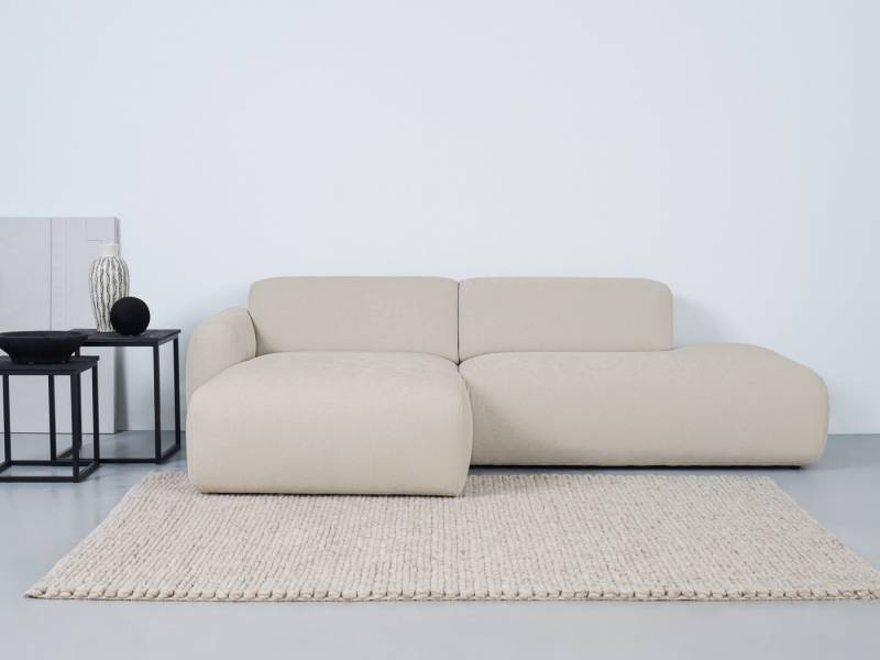 andas Ecksofa Myrland, Breite 222 cm, Chenille, Easy Clean Stoff, mit Kaltschaum von andas