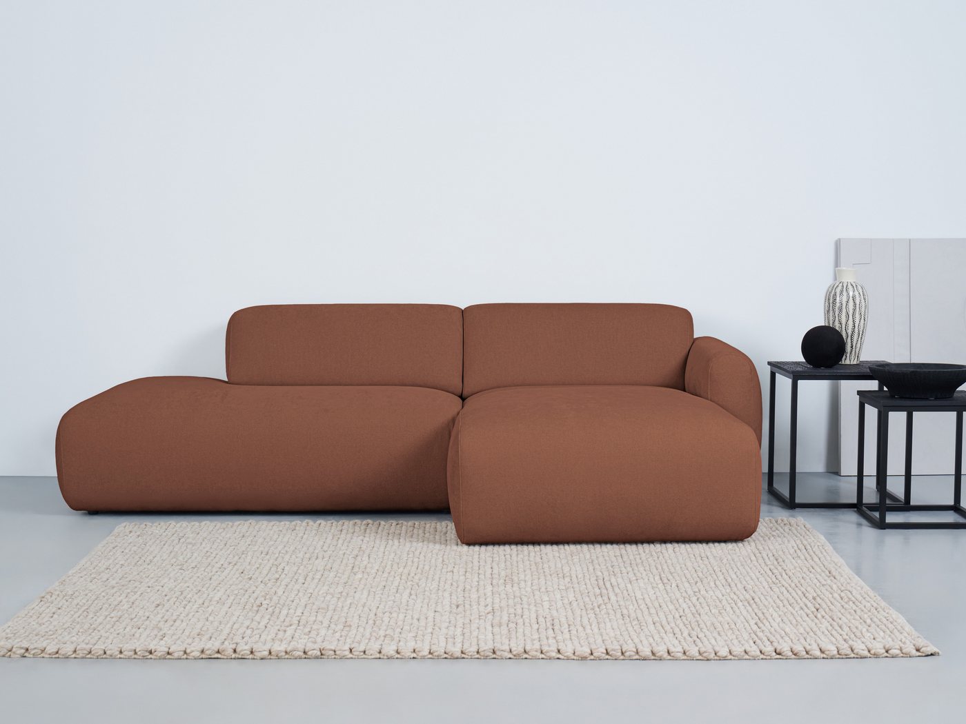 andas Ecksofa Myrland, Breite 222 cm, Chenille, Easy Clean Stoff, mit Kaltschaum andas Ecksofa Myrland, Breite 222 cm, Chenille, Easy Clean Stoff, mit Kaltschaum von andas