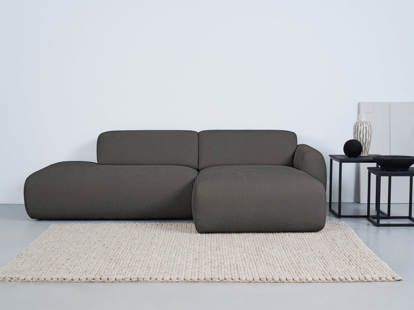 andas Ecksofa Myrland, Breite 222 cm, Chenille, Easy Clean Stoff, mit Kaltschaum andas Ecksofa Myrland, Breite 222 cm, Chenille, Easy Clean Stoff, mit Kaltschaum von andas