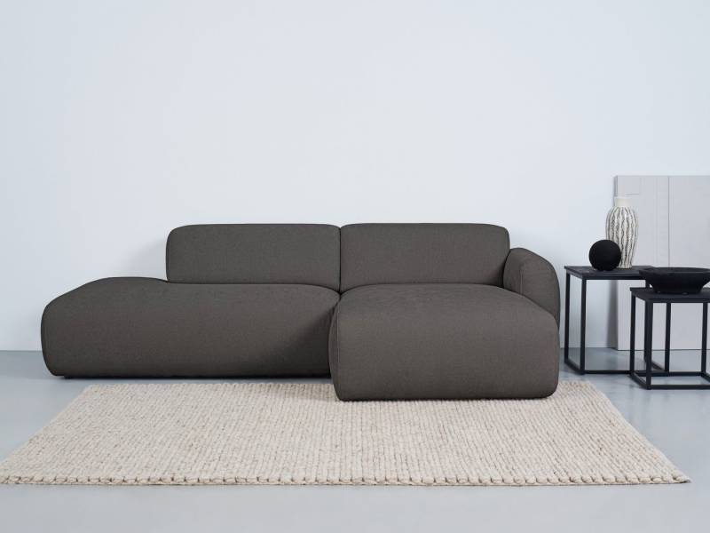 andas Ecksofa Myrland, Breite 222 cm, Chenille, Easy Clean Stoff, mit Kaltschaum von andas