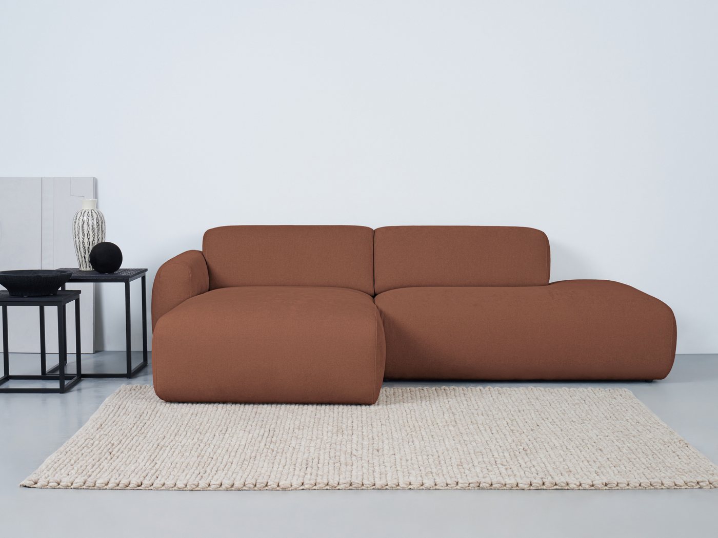 andas Ecksofa Myrland, Breite 222 cm, Chenille, Easy Clean Stoff, mit Kaltschaum andas Ecksofa Myrland, Breite 222 cm, Chenille, Easy Clean Stoff, mit Kaltschaum von andas
