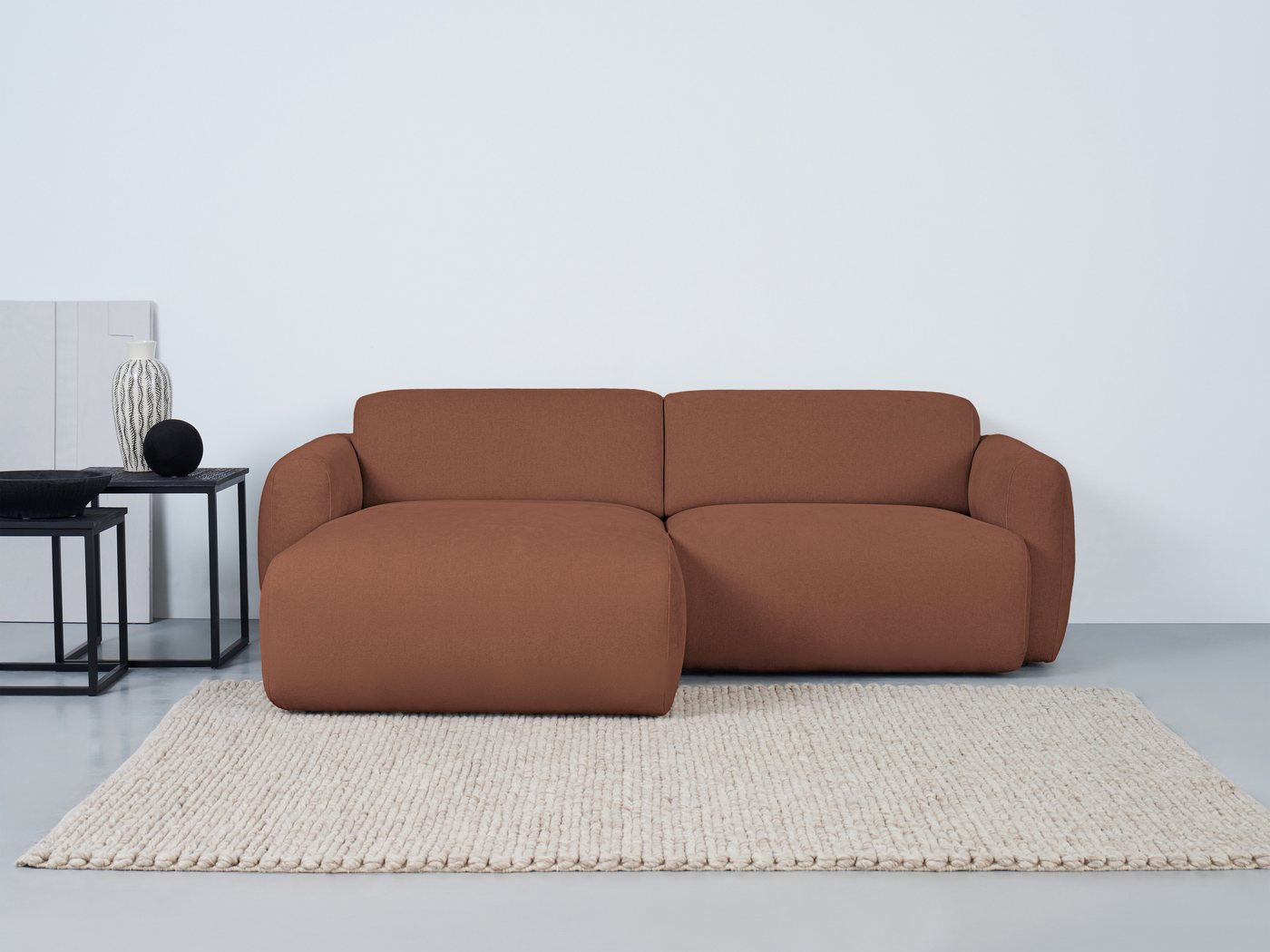 andas Ecksofa Myrland, Breite 232 cm, Chenille, Easy Clean Stoff, mit Kaltschaum andas Ecksofa Myrland, Breite 232 cm, Chenille, Easy Clean Stoff, mit Kaltschaum von andas