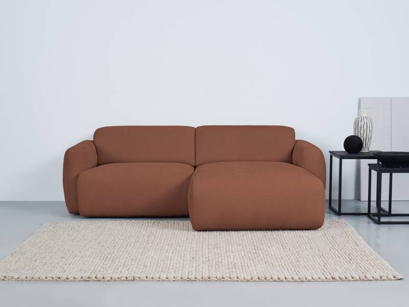 andas Ecksofa Myrland, Breite 232 cm, Chenille, Easy Clean Stoff, mit Kaltschaum von andas