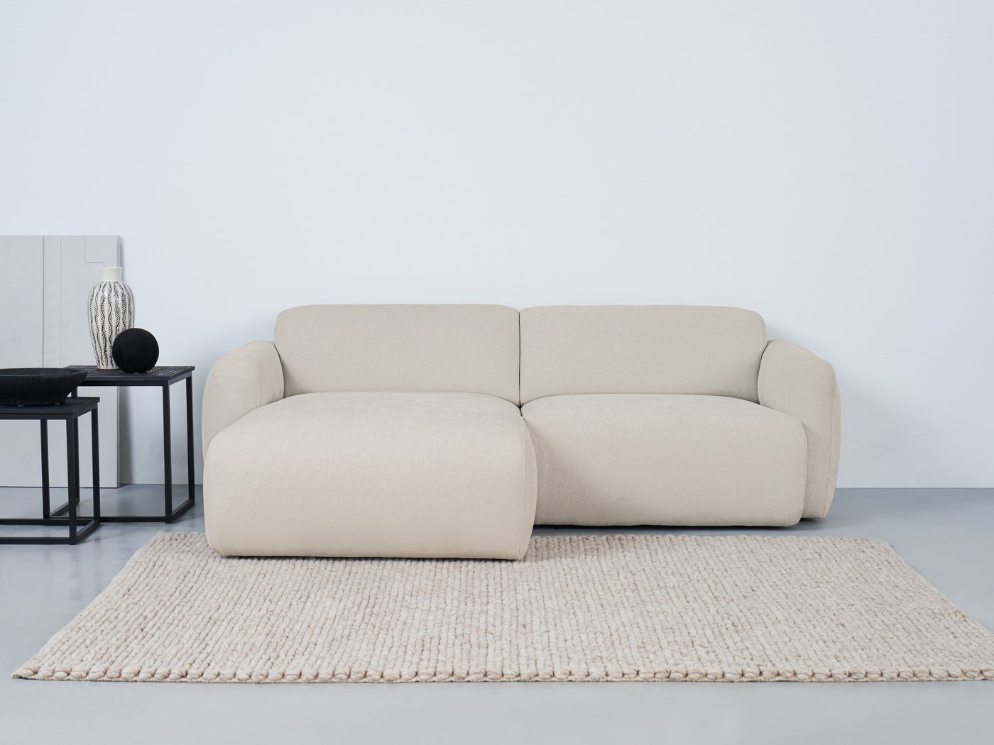 andas Ecksofa Myrland, Breite 232 cm, Chenille, Easy Clean Stoff, mit Kaltschaum andas Ecksofa Myrland, Breite 232 cm, Chenille, Easy Clean Stoff, mit Kaltschaum von andas
