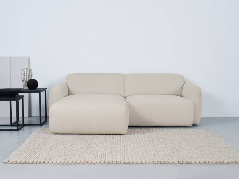 andas Ecksofa Myrland, Breite 232 cm, Chenille, Easy Clean Stoff, mit Kaltschaum von andas