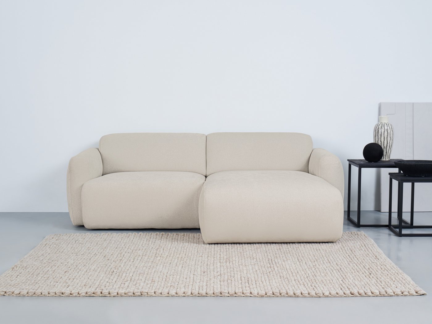 andas Ecksofa Myrland, Breite 232 cm, Chenille, Easy Clean Stoff, mit Kaltschaum andas Ecksofa Myrland, Breite 232 cm, Chenille, Easy Clean Stoff, mit Kaltschaum von andas