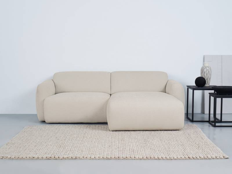 andas Ecksofa Myrland, Breite 232 cm, Chenille, Easy Clean Stoff, mit Kaltschaum von andas