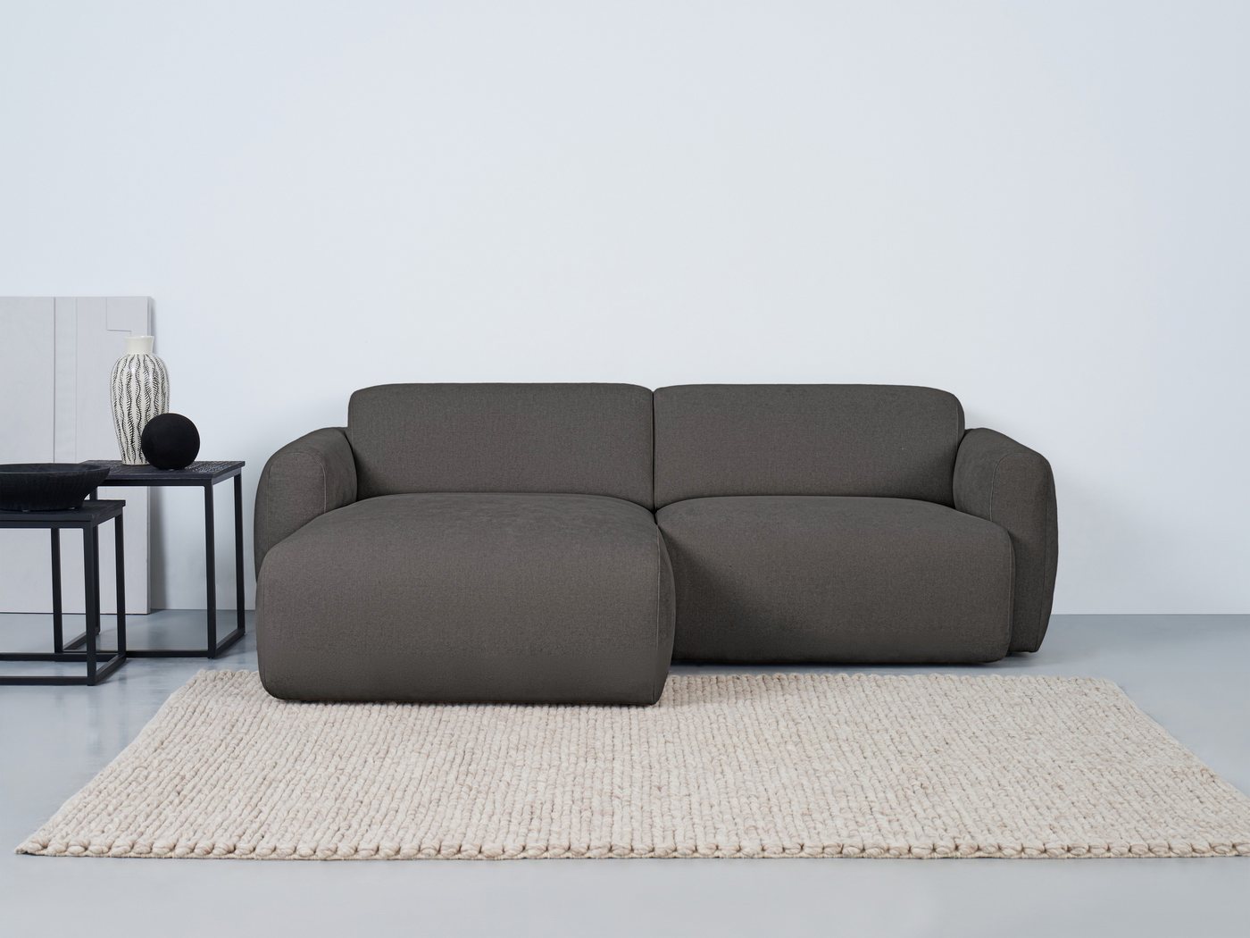 andas Ecksofa Myrland, Breite 232 cm, Chenille, Easy Clean Stoff, mit Kaltschaum andas Ecksofa Myrland, Breite 232 cm, Chenille, Easy Clean Stoff, mit Kaltschaum von andas