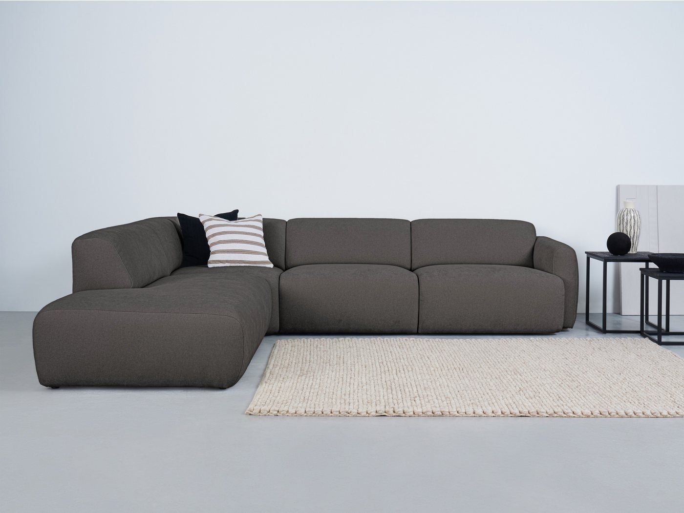 andas Ecksofa Myrland, Breite 241 cm, Chenille, Easy Clean Stoff, mit Kaltschaum andas Ecksofa Myrland, Breite 241 cm, Chenille, Easy Clean Stoff, mit Kaltschaum von andas