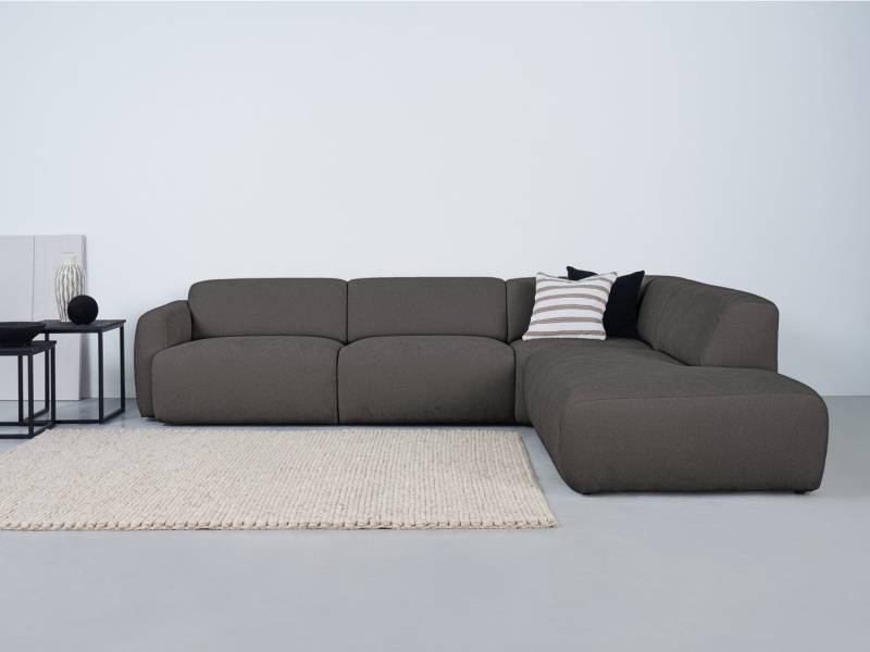 andas Ecksofa Myrland, Breite 241 cm, Chenille, Easy Clean Stoff, mit Kaltschaum von andas