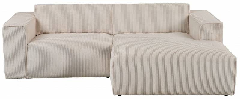 andas Ecksofa Noord mit Kedernaht, Breite 234 cm von andas