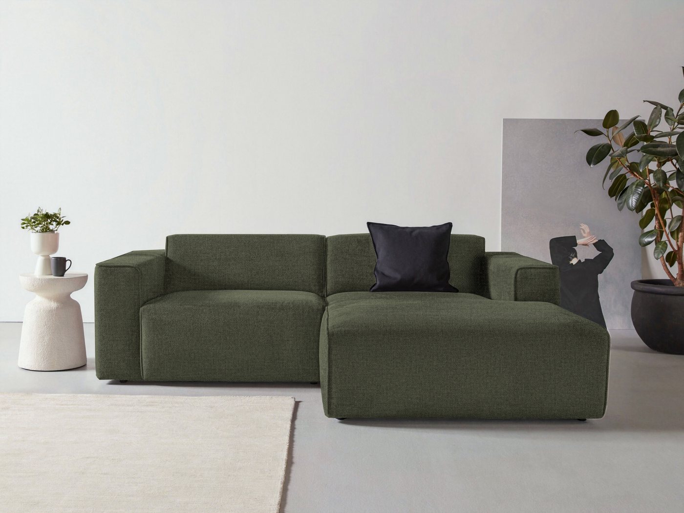 andas Ecksofa Noord mit Kedernaht, Breite 234 cm andas Ecksofa Noord mit Kedernaht, Breite 234 cm von andas
