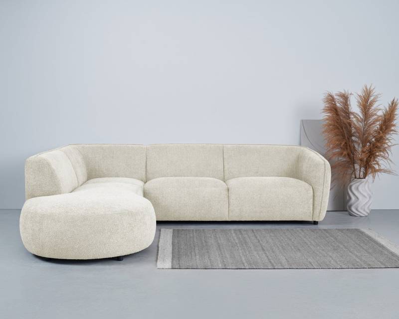 andas Ecksofa Ostrup, schlichtes modernes Design, in verschiedenen Farben von andas