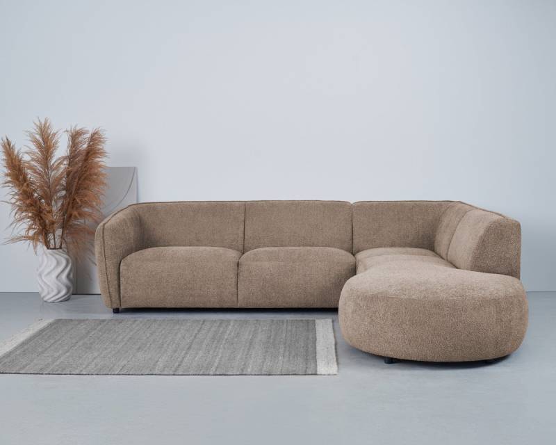 andas Ecksofa Ostrup, schlichtes modernes Design, in verschiedenen Farben von andas