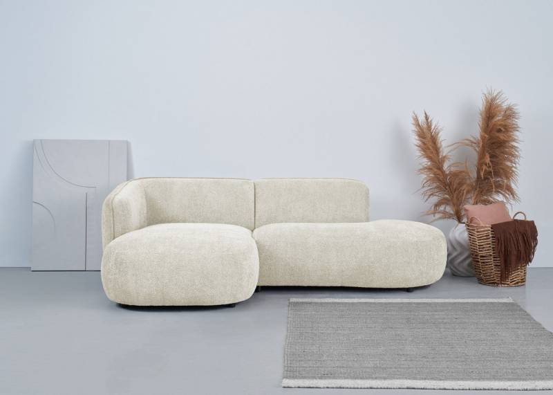 andas Ecksofa Ostrup, schlichtes modernes Design, in verschiedenen Farben von andas