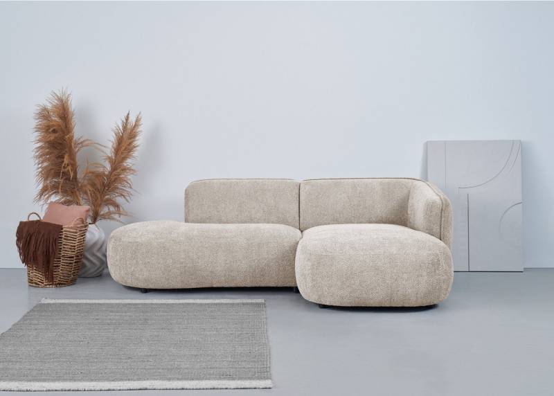 andas Ecksofa Ostrup, schlichtes modernes Design, in verschiedenen Farben von andas
